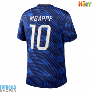 Billiga Frankrike Kylian Mbappe #10 Hemmatröja VM 2026 Kortärmad